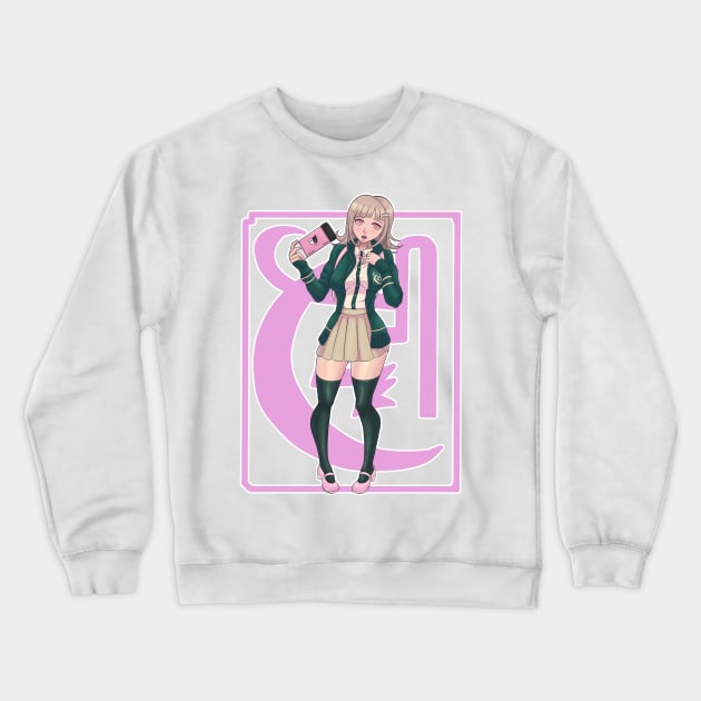 Dangan Girl Chiaki Crewneck Sweatshirt by zeocloud